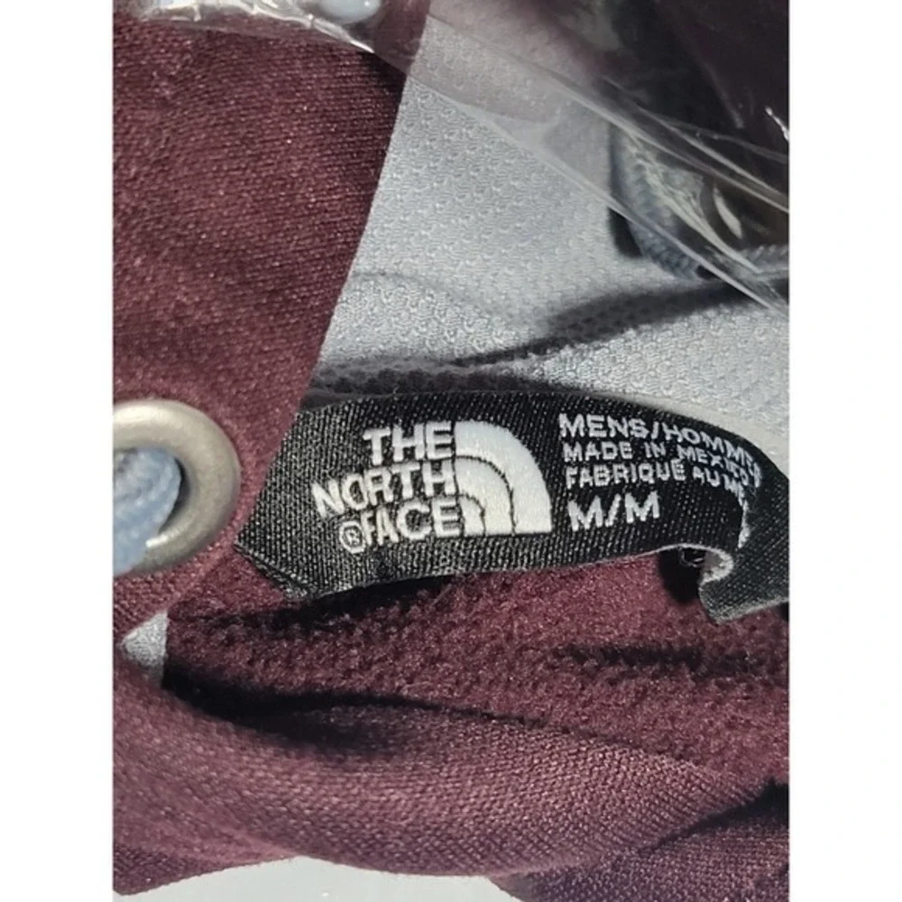 The North Face Drew Peak Hoodie Sweatshirt Men's Medium Maroon Pullover Outdoors